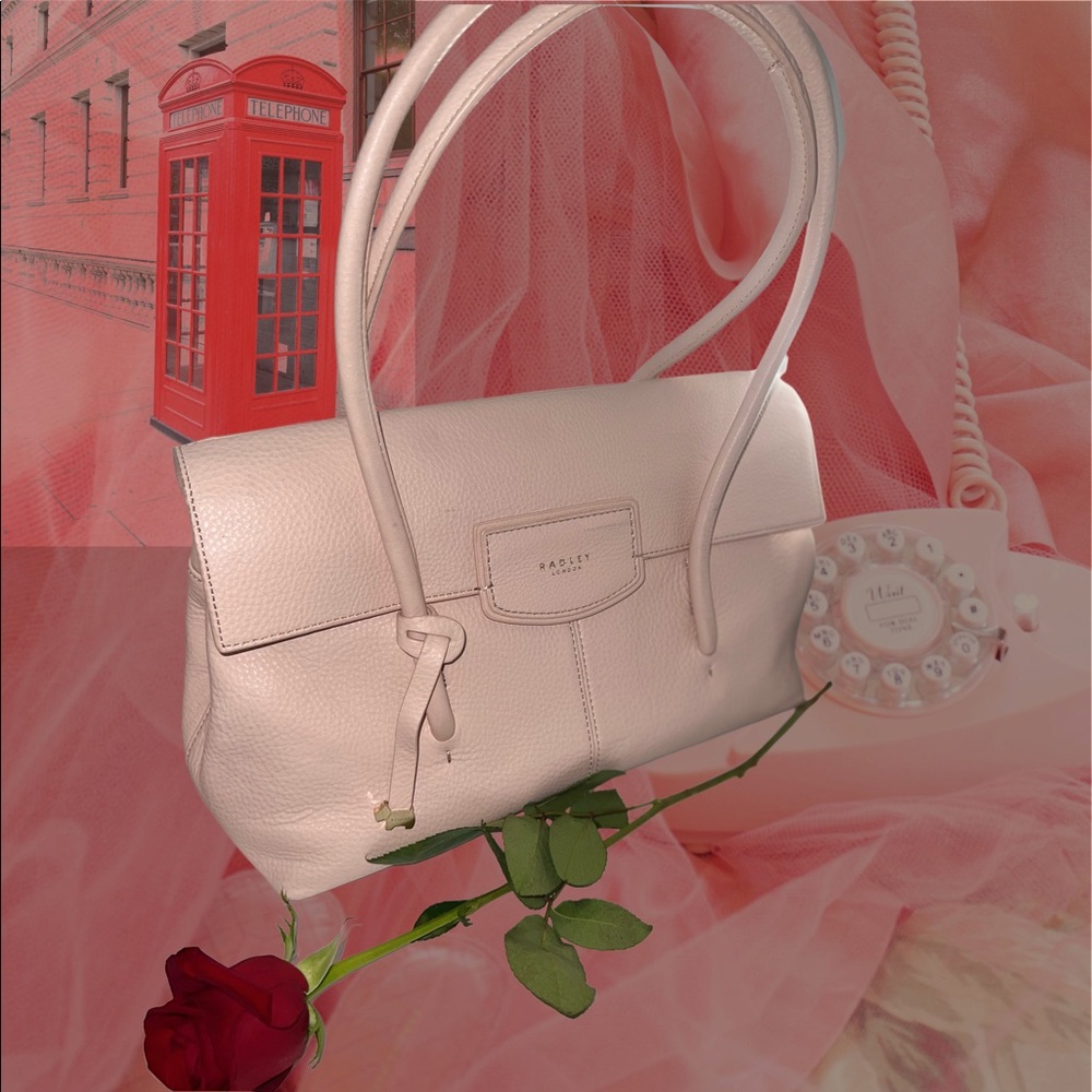 17. Radley London Pebble Leather Shoulder Bag